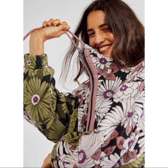 Free People Wilder Dolman Pullover Jacket M - Picture 5 of 10